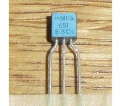 MPS 651 ( Si-NPN - 60 V - 1 A - 150 MHz - 625 mW )